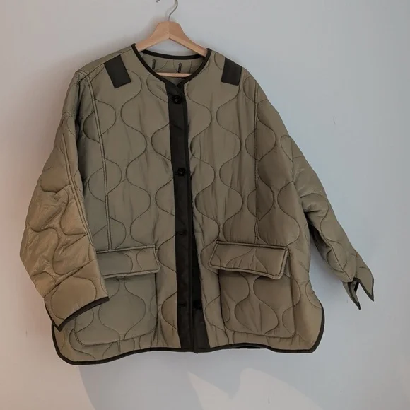 Frankie Shop Teddy Quilted Jacket - Picture 2 of 4